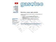 Tablet Screenshot of gasotec.ch